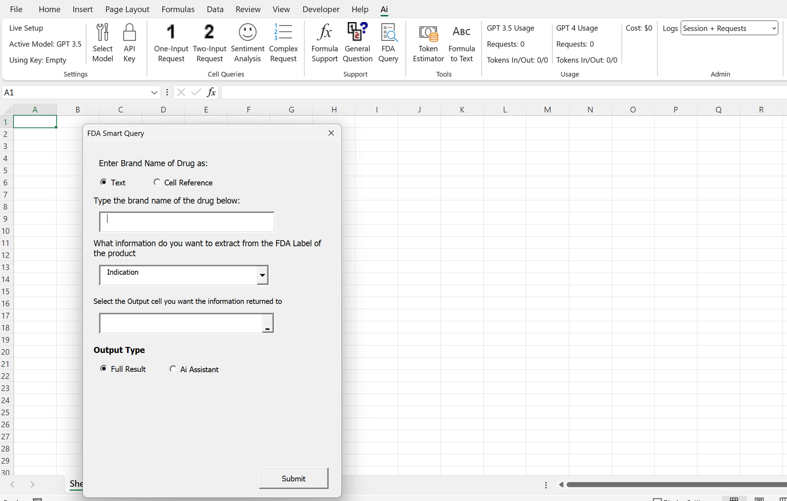 AI pharmaceutical pricing Excel tools and market access analytics add-ins