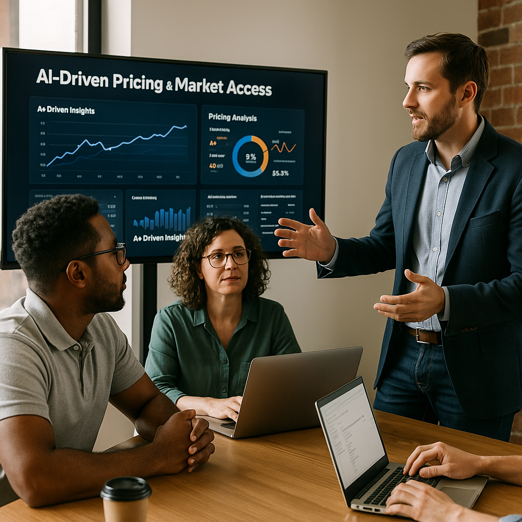 AI-driven pharmaceutical pricing and market access analytics platform
